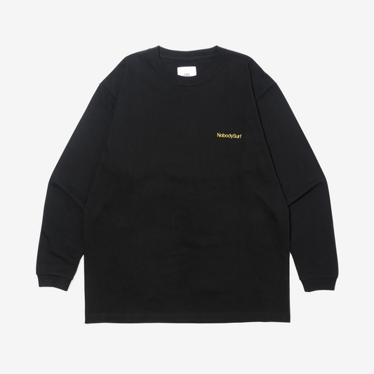 NobodySurf Long Sleeve Tee (Black)