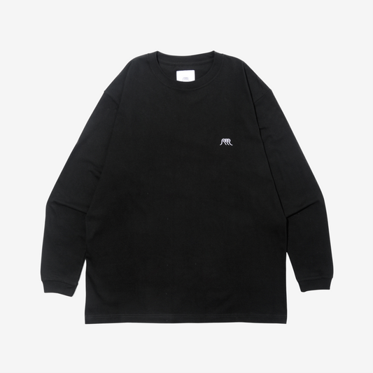 Wave Long Sleeve Tee (Black)