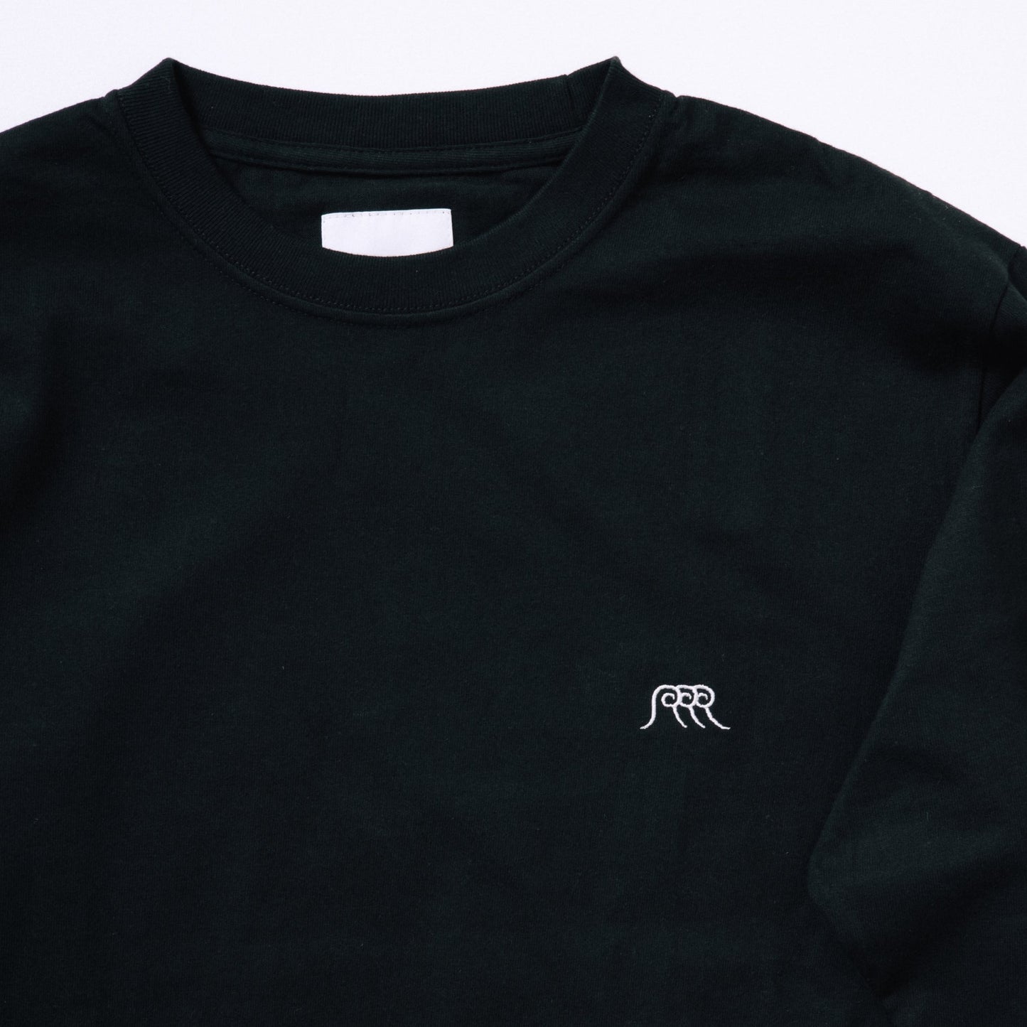 Wave Long Sleeve Tee (Black)