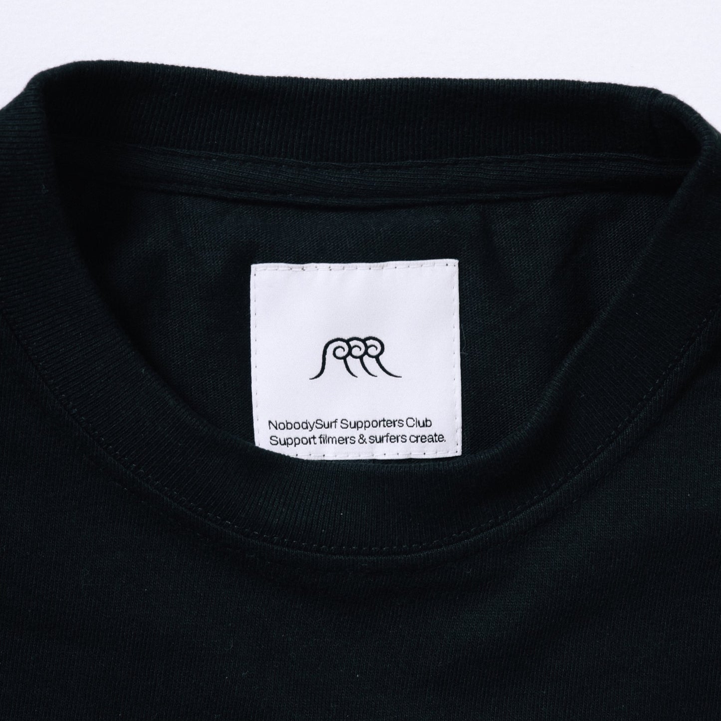 Wave Long Sleeve Tee (Black)