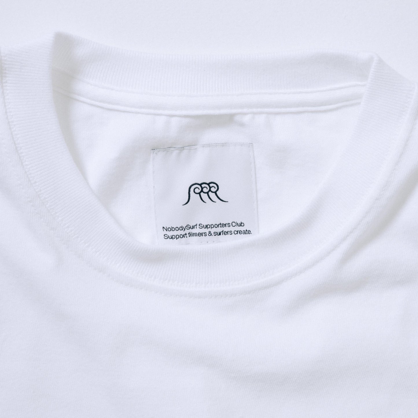 Wave Long Sleeve Tee (White)