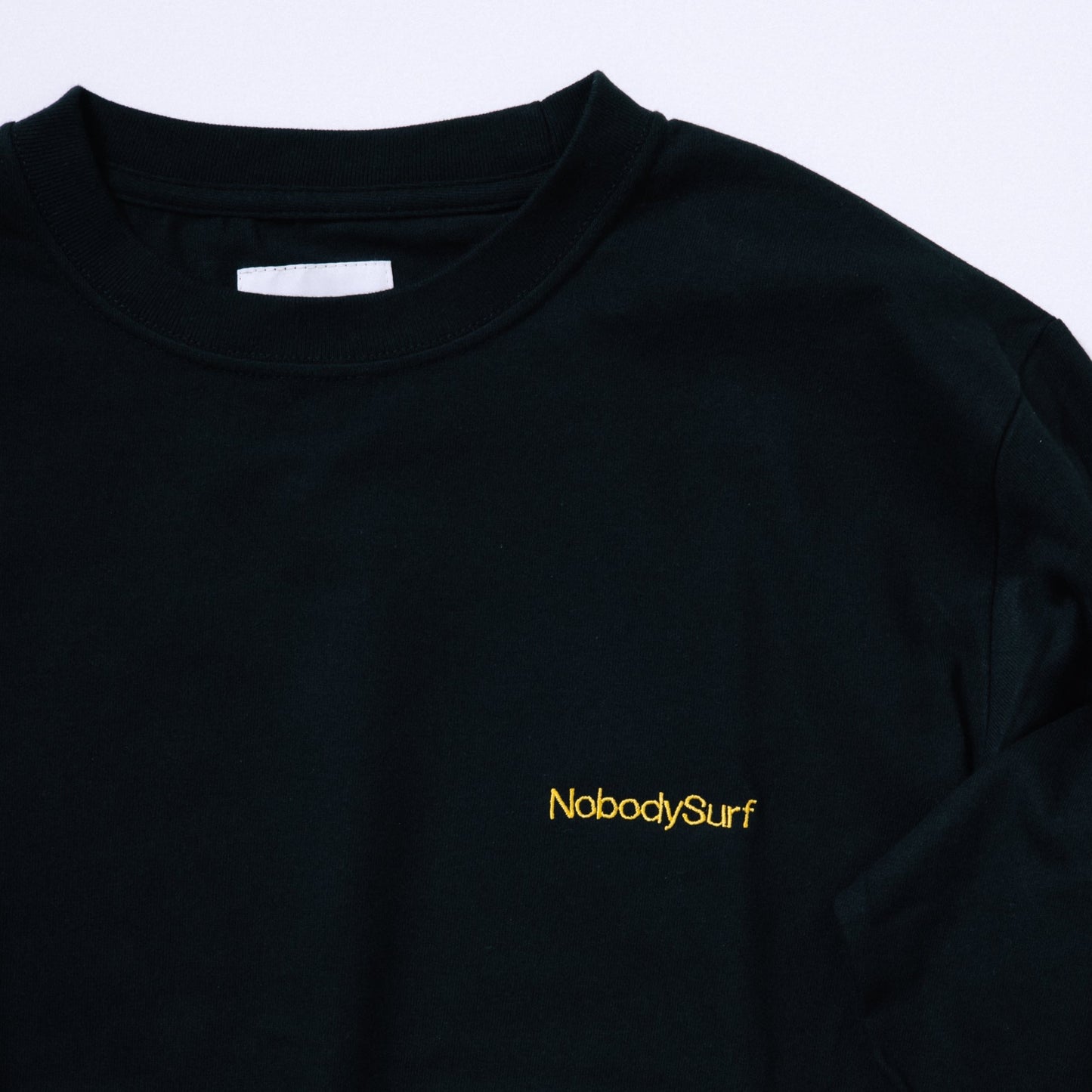 NobodySurf Long Sleeve Tee (Black)