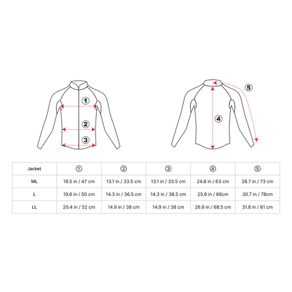 Long Sleeve Jacket 2mm (Jersey) / AXXE CLASSIC x NobodySurf