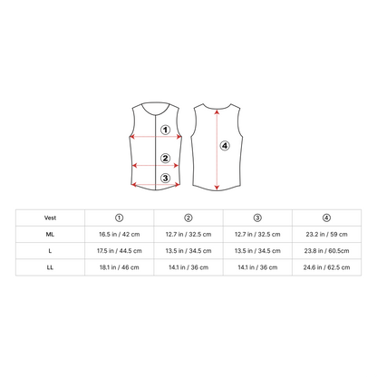 Tank Top Vest 2mm (Rubber) / AXXE CLASSIC x NobodySurf